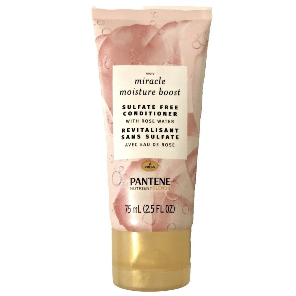 x3 Pantene Pro-V Miracle Moisture Boost Deep Rose Conditioner 2.5oz Discontinued